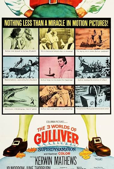 Poster of The 3 Worlds of Gulliver